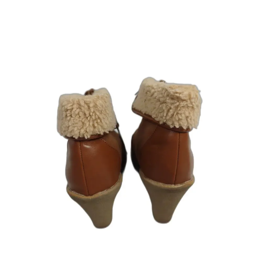 H&M cognac brown